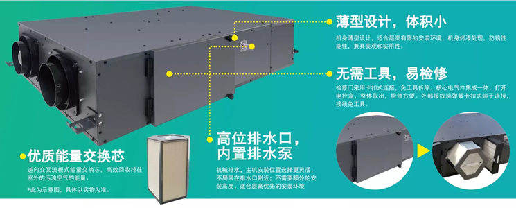 百朗ERDH除濕新風(fēng)一體機(jī)系統(tǒng)