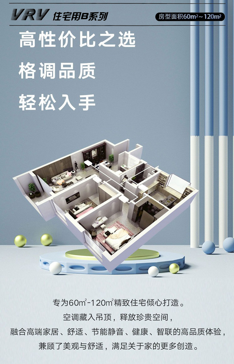 大金空調(diào) VRV住宅用B系列